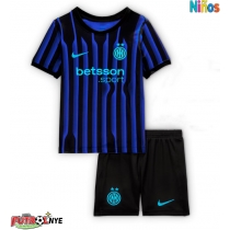 Camiseta Inter Milan Primera Equipación para niños 2025-26 manga corta (+ pantalones cortos)